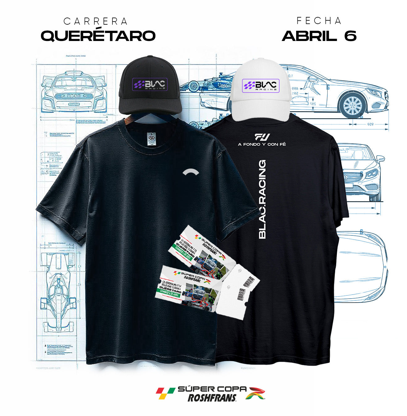 Entrada general + gorra + playera oficial
